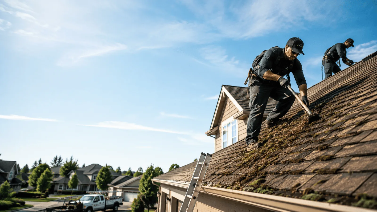 Roof Moss Removal in Big Lake, MN near me